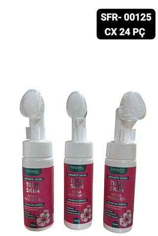 febella sabonete musse micelar rosa mosqueta box 24 pç