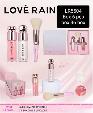 love rain kit facial box 6 pç