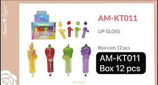 amor e anjo kit gloss box 6 pç