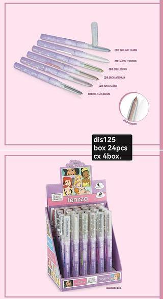 fenzza lapis para olhos retratil box 24 pç