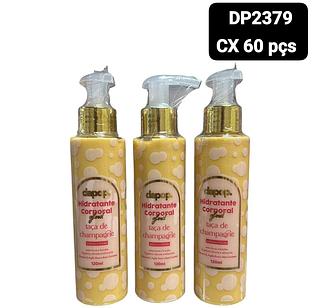 dapop hidratante corporal glow taça de chanpangne