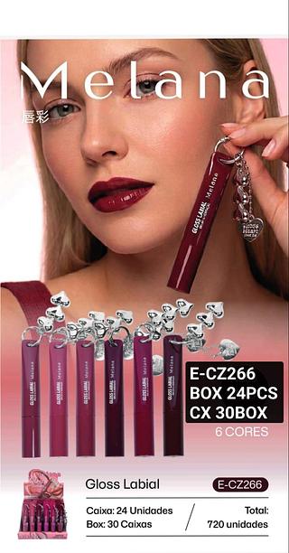 Melana Lip gloss box 24 pçs