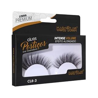 Macrilan Cílios postiços – Intense Volume – Efeito Alongado BOX 12PÇS