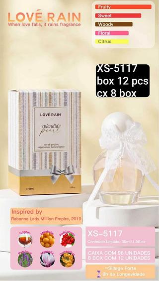cilios love rain box 12 pç