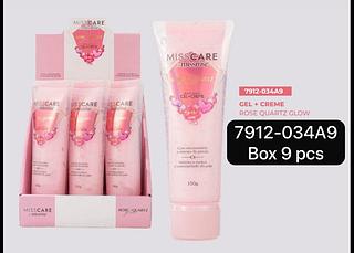 miss rose hidranate gel +creme box 9 pç