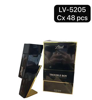 Perfume Trouble Boy cx 48 pçs