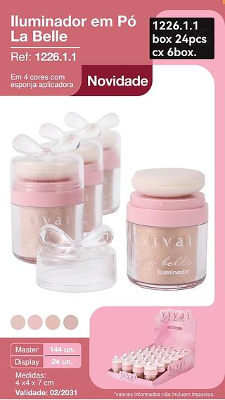 VIVAI ILUMINADOR BOX 24 PÇ