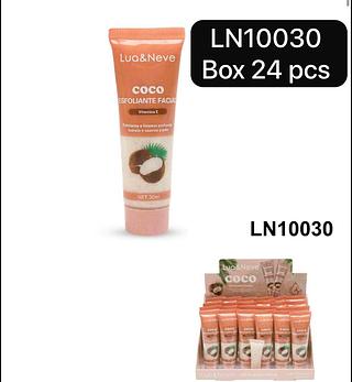 Lua&Neve Esfoliante Facial Coco box 24 pçs
