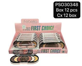 febella paleta de sombra box 12 pç