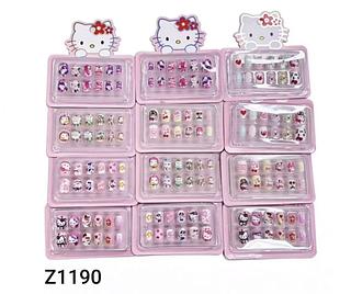 Unha Infantil box 12 pçs