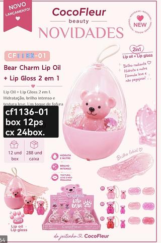 cocofleur lip gloss box 12 pç
