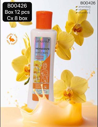Ludurana Hidratante Corpo e Rosto Orquideas Amarelas BOX 12 PÇS