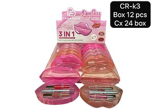 CriarBelle Lip Gloss box 12 pçs