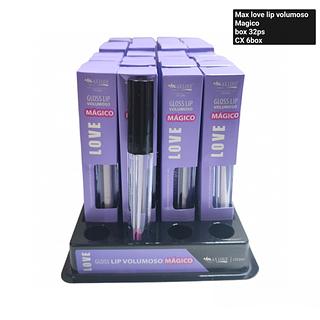Max Love Gloss lip Volumoso magico BOX 32PÇS