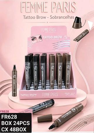 Femme paris caneta de sobrancelhas Box 24 pçs