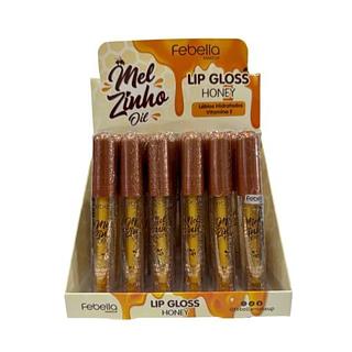 Lip Gloss Honey Melzinho Oil C/24 - Febella (LGM80125)