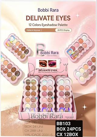 bobbi rara paleta de sombra box 24 pç
