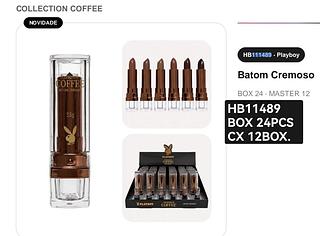 Playboy batom cremoso box 24 pçs