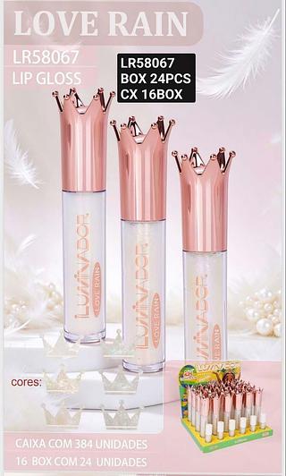 LOVE RAIN LIP GLOSS BOX / 24PÇS
