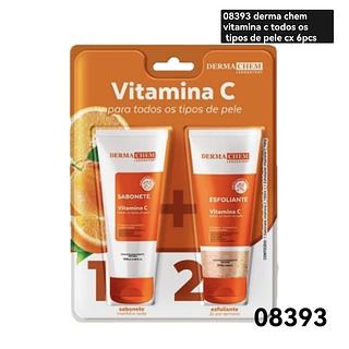 derma chem kit vitamina c sabonete+esfoliante BOX 12PÇS