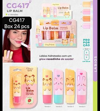 city girls LIP BAM BOX 24 PÇ