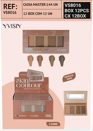 YVSIY PALETA DE CONTONO BOX 12 PÇ