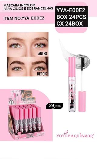 yoyo mascara incolor box 24 pç