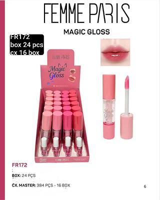 femme paris lip gloss box 24 pç