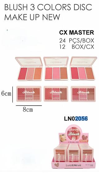 Lua e neve trio de blush box 24 pçs