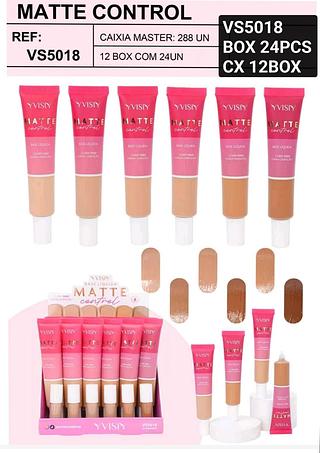 Yvisiy base matte contalb box 24pc