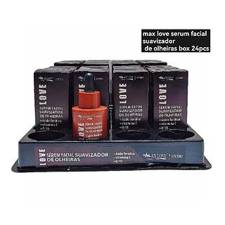 Max Love Sérum facial suavizador BOX 24PÇS