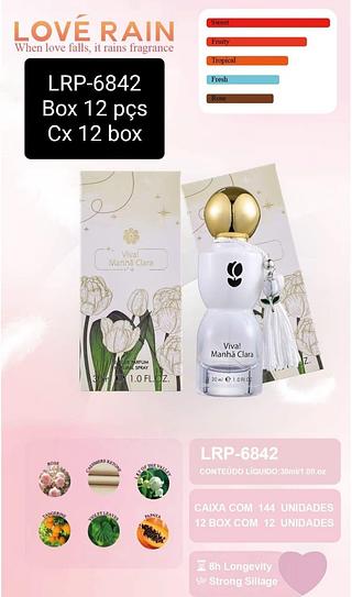 love rain perfume box 12 pç