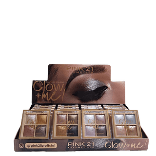 Pink 21 Paleta sombra Glow me