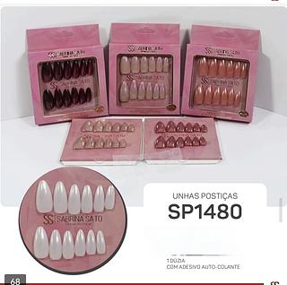 Sabrina Sato Unha Postiça box 12 pçs