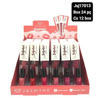 Jasmyne brilho labial box 24 pç