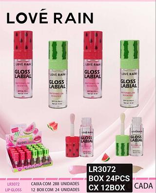 Love rain Lip gloss box 24 pçs