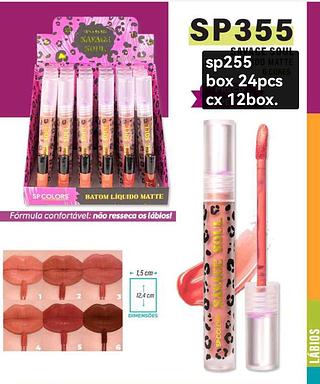 sp colors lip gloss box 24 pç