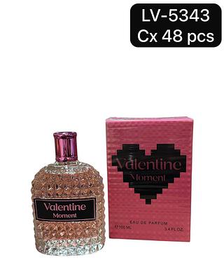Perfume Valentine Moment cx 48 pçs