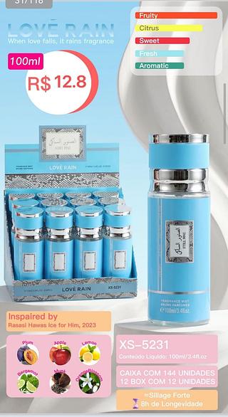 Love rain perfume box 12 pc