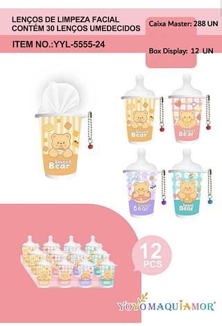 Yoyo lenço de limpeza box 12 pc
