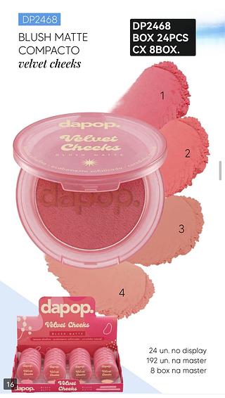 dapop blush box 24 pç