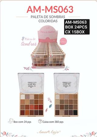 Amor e anjo paleta de sombras box 24 pçs