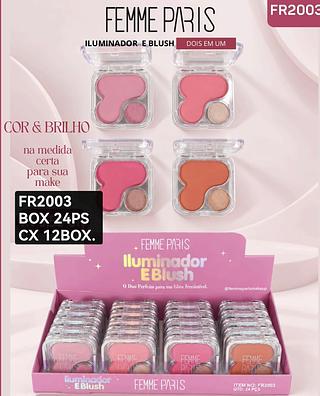 femme paris blush box 24 pç