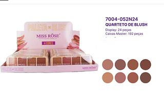 Miss rose quarteto de blush box , 24 pçs