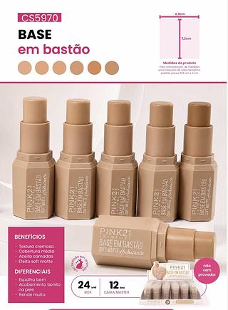 pink21 base bastao box 24 pç
