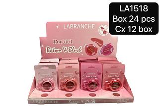 Blush e Batom c/24pçs Labranhce