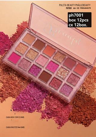 phallebeauty paleta de sombra box 12 pç