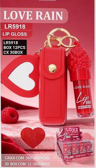 LOVE RAIN LIP GLOSS BOX / 12PÇS