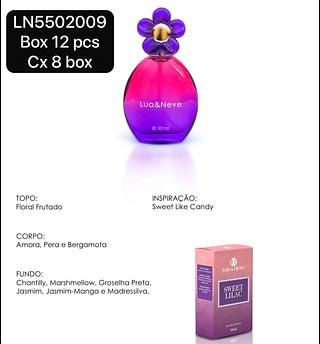 Lua&Neve Perfume ( Inspiração Sweet Like Candy) box 12 pçs