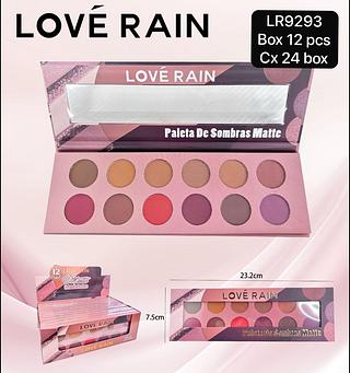 Love Rain Paleta de Sombra box 12 pçs